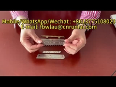 Các bộ phận phụ tùng máy dệt thép chuyên nghiệp Stenter Needle Pin Plate
